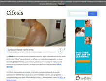 Tablet Screenshot of cifosis.org